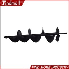 Findmall 6″ Earth Auger Drill Bits For Gas Powered Post Auger Hole Digger Drill