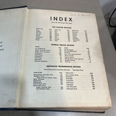 Motor’s Auto Repair Manual 1958 21st Edition Vintage Illustrated Guide Free Ship