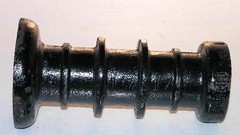 Cast Steel Disc Harrow Ribbed Spool for 1″ Axle
