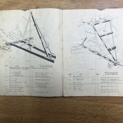 Gleaner Baldwin Model S 6-Foot Combine Assembly & Operating Manual