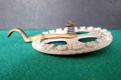 Antique Cast Iron Fuel Gauge For Horse Drawn Fuel Wagons, Kansas City, MO. RARE
