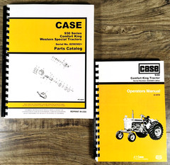 Case 930 931 932 Comfort King Tractor Parts Operator Manual Set SN 8229002-After