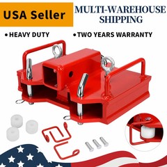 2” Forklift Trailer Hitch Receiver Tow Hitch Attachments for Dual Pallet Fork