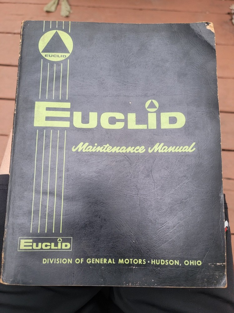 Euclid GM 3 4 6-71 71E 71N 71T Diesel MAINTENANCE MANUAL Published In 1965
