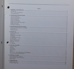 OLYMPIAN GAS SET GENERATOR TECHNICAL OPERATION & MAINTENANCE MANUAL BOOK
