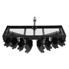 4Ft Disc Harrow Attachment FOR USE WITH A 2″ TOWBALL Trailer Mounted Notched