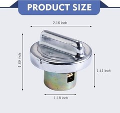 Fuel Gas Tank Cap, Gas Cap Cover Replacement Parts, Universal Motorcycle Gas Cap