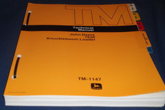 JOHN DEERE 7630 KNUCKLEBOOM LOADER TECHNICAL SERVICE REPAIR MANUAL TM1147