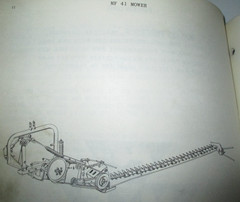 Massey Ferguson MF 41 Mower Parts Catalog Manual Book 1966 DEALERS ORIGINAL!