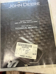 John Deere X465 X475 X485 X575 X585 Technical Service Repair Manual TM2023 Good