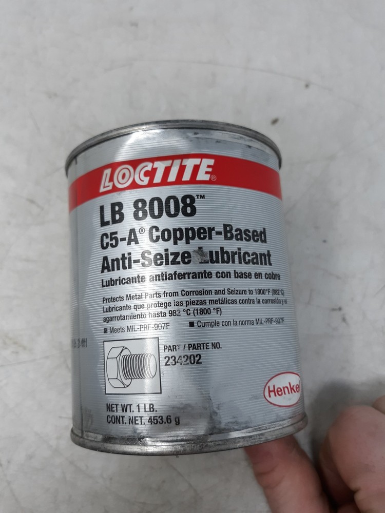 Loctite LB 8008 C5-A Copper-Based Anti-Seize Lubricant 1 lb Can