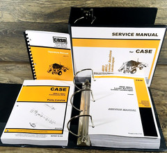 Case 480D 480LL CK Backhoe Loader Landscaper Service Manual Parts Operators Set