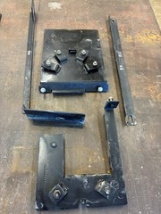 549-4893 Cat Debris brackets ONLY 289D 289D3 Mulching 262D 287D
