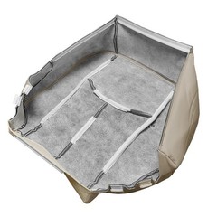 Passenger Bottom Perforated Leather Seat Cover Cadillac Escalade 03-06 Shale Tan