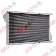 4-Row 70mm Aluminum Radiator For Tractor Case IH MX180, MX200, MX220 256325A1