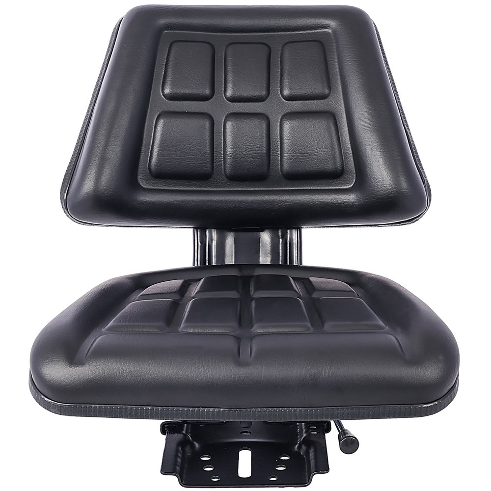 Seat w/ Backrest Black Slide Track Steel/PVC Compact Mower