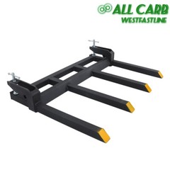 For Tractor Skid Steer Buckets 2500lbs Clamp on Heavy Debris Fork 42″ Universal