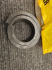 (QTY 5) CAT 103-0892 Double Flange 88mm Inner Diameter Rubber Grommet