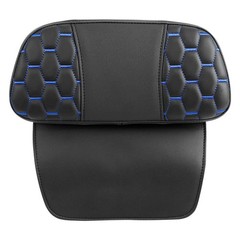 Chopped Tour-Trunk Sissy Bar Pad for Harley Touring 2014-2023 Black Stitching