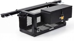 Heavy Duty Tractor Tool Box, Tractor Basket 24”x10”x10” Fits Most Tractors