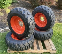 4 NEW 10-16.5 Camso SKS332 Skid Steer Tires/wheels/rims for Bobcat – 10 PLY