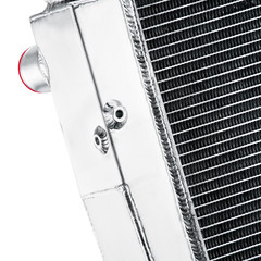 4 Row 70mm Aluminum Radiator For Case New Holland Skidsteer 47946380 47362351