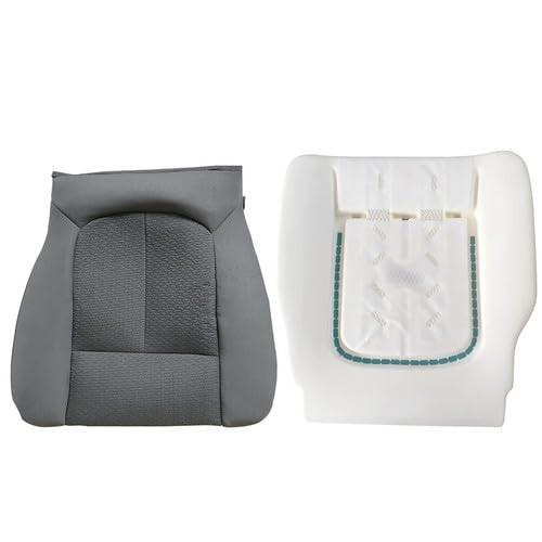 Driver Side Bottom Seat Cover Foam Cushion Gray Cloth For Ford F150 2011-2014