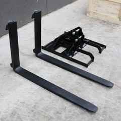 NEW Pallet Fork Attachment For 0.8-1.5 Ton Mini Excavator 25mm Pin Quick Attach