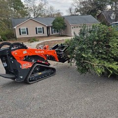 Titan Attachments Mini Skid Steer Root Grapple 42″ 318 lb. Quick Tach