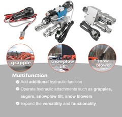 Third Function Valve Kit for Kubota MX4700 MX4800 MX5000 MX5100 MX5200 MX5800