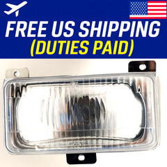 Fits Kubota Tractor M 5400 M 5700 Right Headlight Lamp with Socket Front Light