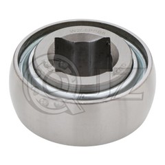 [1-Pack] W208PPB8 Disc Harrow Ball Bearing [1-1/8″ Square Bore x 80 mm OD]