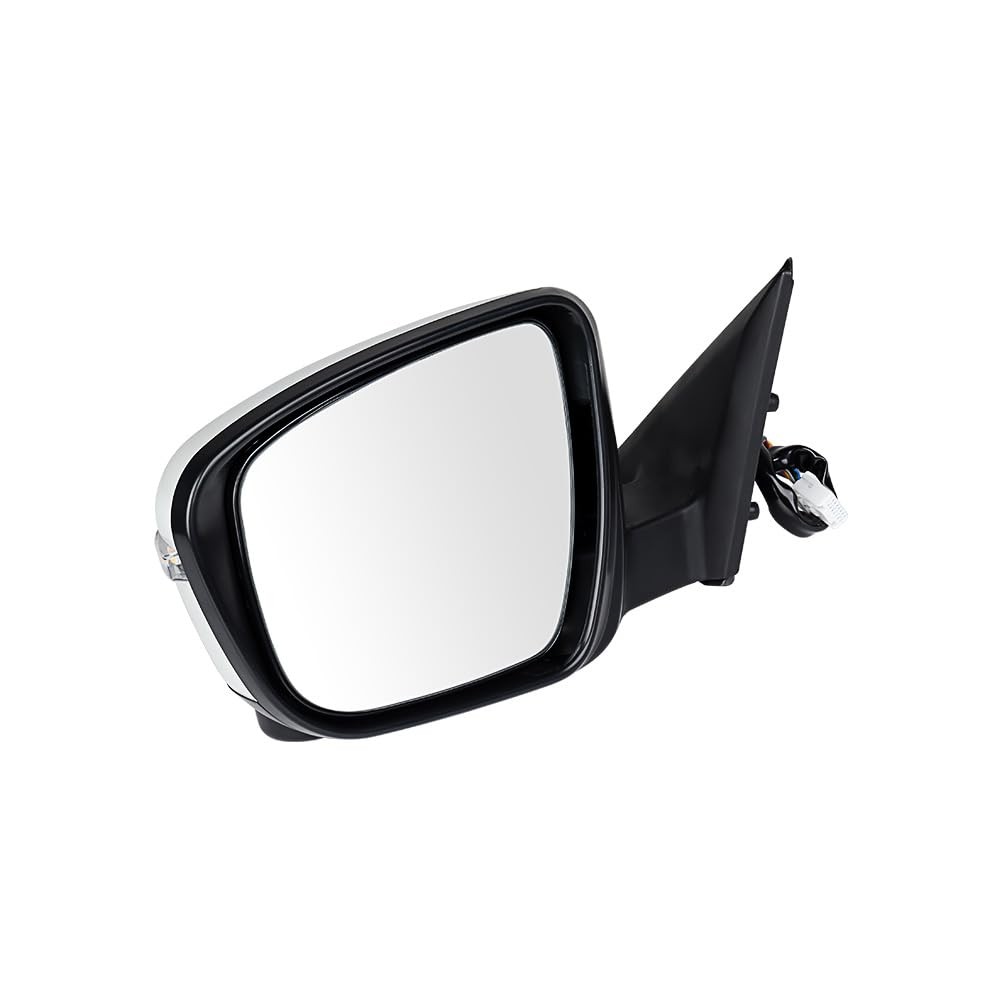 LH Side Mirror Glass Lens 14-19 Nissan X-Trail T32 Rogue 360 Cam Heat 13Pin Fold
