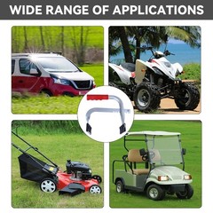 Bittwee Adjustable Battery Carrier Rack for Vehicles, ATVs, RVs, Lawn Mowers