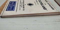 Cleveland Trencher Co Models 190 Parts Book Catalogue Service Manual 1954