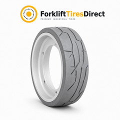 JLG 406×125 Non-Marking Solid Scissor Lift Tire & Wheel Assembly