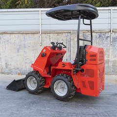 NEW Mini Wheel Type Skid Steer Loader Riding Skid Machine 13.5HP EPA For Sale