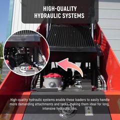 HUAYEE FREE SHIPPING New Mini Skid Steer Loader 13.5hp B&S Gas EPA Engine
