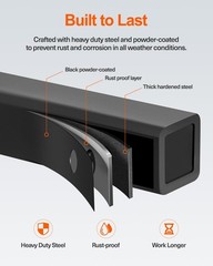 2″ Receiver Hitch Mounted Ripper CAT 0 1 Adjustable Trencher 2 Carbide Teeth