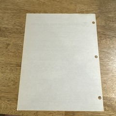 1978 Massey Ferguson MF 540 And 550 Combines Dealer Service Bulletin
