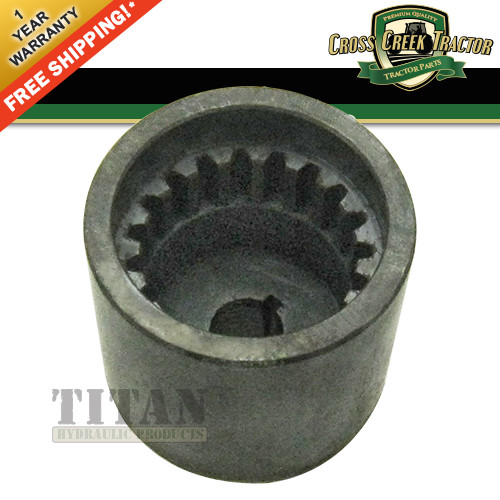 K917058 Hydraulic Pump Drive Shaft Coupler For David Brown 1200, 1210, 1212