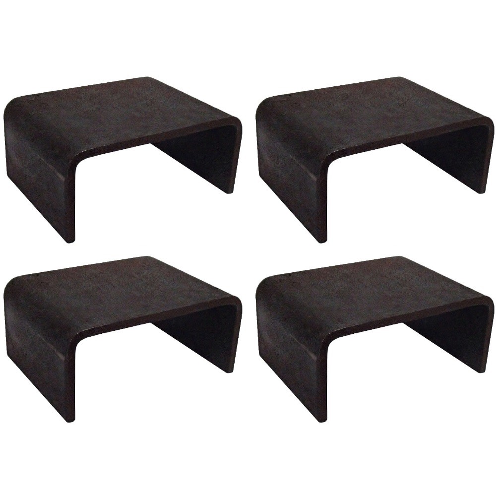 Qty 4: Weld-on 6 gauge Stake Pocket Fits Universal Products Replaces 1000103