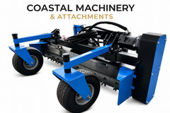 Harley Rake Soil Conditioner Power Landscape Rake Skid Steer Attachment