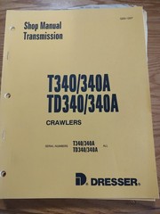 International TD-340/T-340 Crawler/Dozer Service Manuals 10 volume set