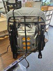 for CATERPILLAR 330 CL CAT 330 EXCAVATOR IGGEE S.LEATHER CUSTOM MADE SEAT COVER
