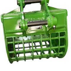 JMA 24in Mini Excavator Bucket 4-5 Ton 40mm Pin-On Skeleton Heavy Duty Steel