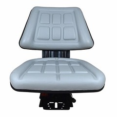Grey Tractor Suspension Seat Fits Ford / New Holland 600 601 800 801 860