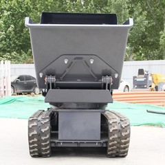 Mini Tracked Dumper Rotating Dump Trucker with B&S Gasoline Engine 180° Rotation