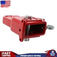 Red Easy Change Quick Hitch for Cat 2 Tractors and Implements w/Stabilizer Bar
