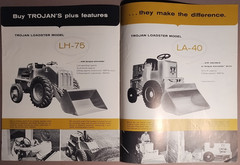 1950s Trojan Front End Loader Brochure Catalog Yale & Towne Batavia NY B5-72